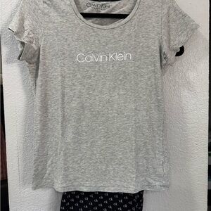 Calvin Klein Gray Sleepwear Set